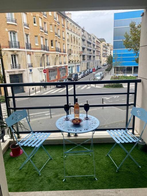 Studio Cosy Avec Balcon Proche Paris Boulogne-Billancourt Exterior photo